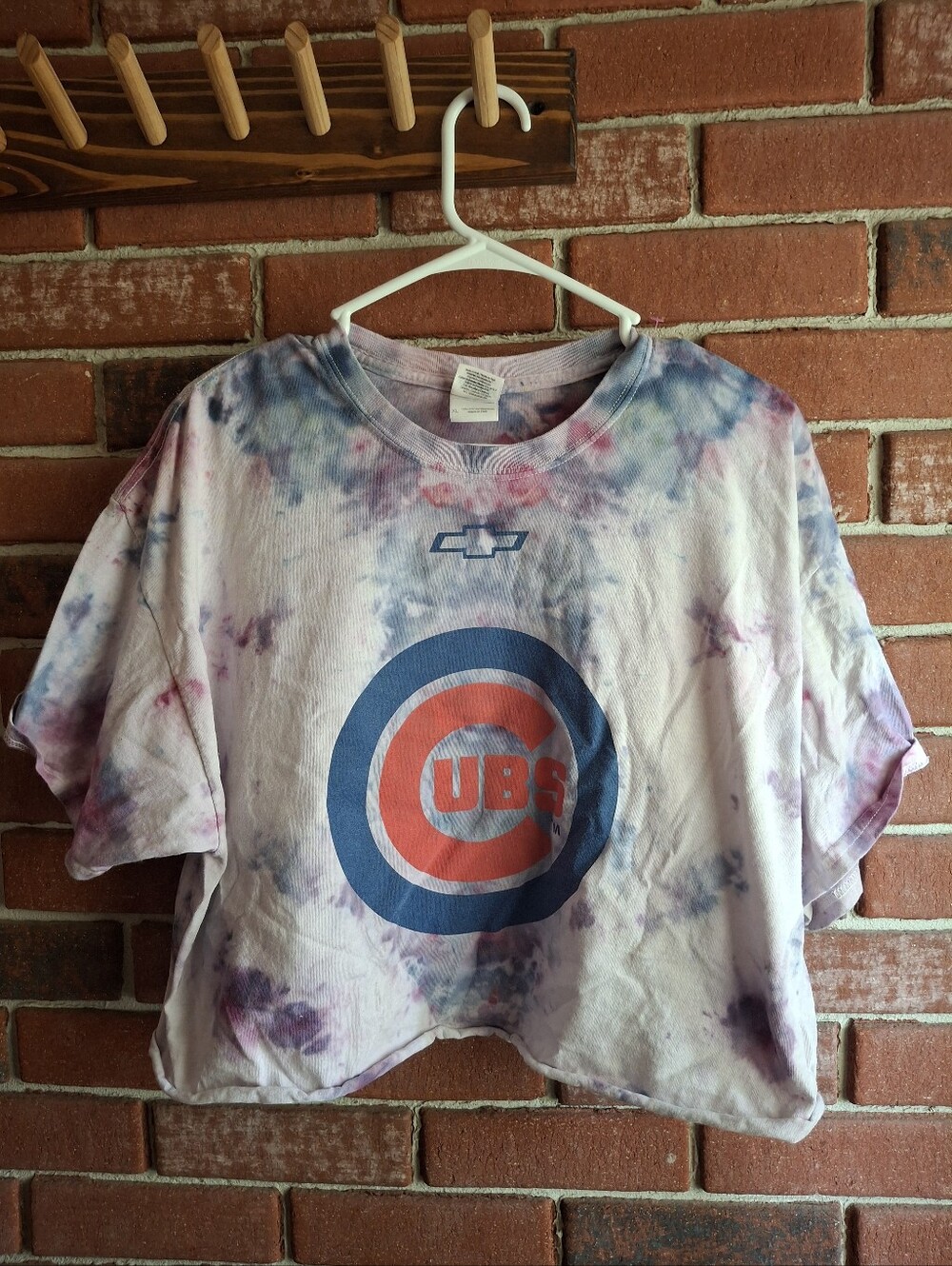 Gildan Chicago Cubs tie-dye cotton tee
